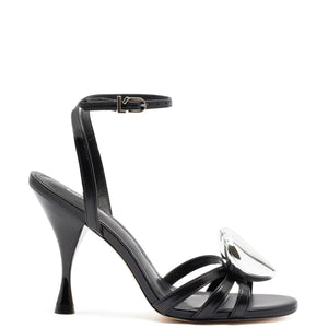 Amore Sandal in Black Leather