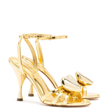 Load image into Gallery viewer, Amore Sandal in Gold Specchio