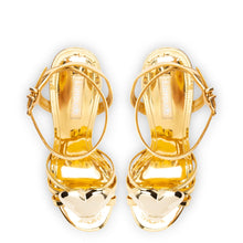 Load image into Gallery viewer, Amore Sandal in Gold Specchio