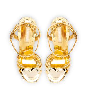 Amore Sandal in Gold Specchio