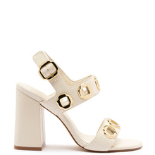 Load image into Gallery viewer, Milan Hi Sandal In Ivory Leather