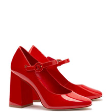 Load image into Gallery viewer, Blair Hi Pump In Scarlet Patent Leather