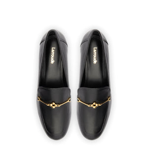 Katherine Loafer In Black Leather