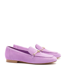 Load image into Gallery viewer, Katherine Loafer In Lilac Suede