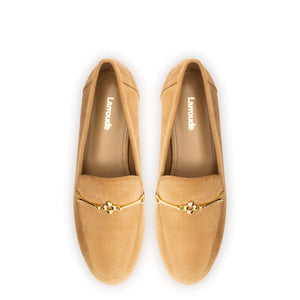 Katherine Loafer In Peanut Suede