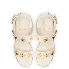 Load image into Gallery viewer, Madison Espadrille In Ivory Leather