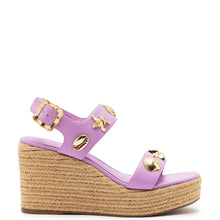 Load image into Gallery viewer, Madison Espadrille In Lilac Leather