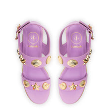 Load image into Gallery viewer, Madison Espadrille In Lilac Leather