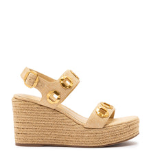 Load image into Gallery viewer, Milan Espadrille In Beige Raffia