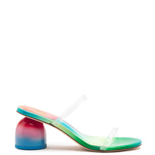 Load image into Gallery viewer, Larroudé x Gabriela Noelle: Dew Drop Mule In Rainbow Patent Leather