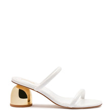 Load image into Gallery viewer, Dew Drop Mule In White Patent Leather