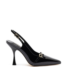 Load image into Gallery viewer, Ines Hi Pump in Black Patent Leather