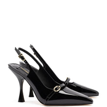 Load image into Gallery viewer, Ines Hi Pump in Black Patent Leather