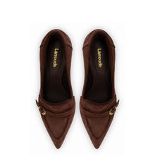 Load image into Gallery viewer, Susan Pump In Brown Suede