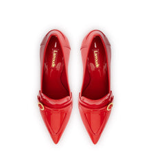 Load image into Gallery viewer, Susan Pump In Scarlet Patent Leather