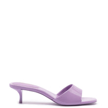 Load image into Gallery viewer, Greta Mule In Lilac Patent Leather