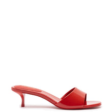 Load image into Gallery viewer, Greta Mule In Scarlet Patent Leather