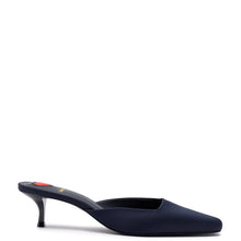 Load image into Gallery viewer, Amal Mule In Ocean Satin