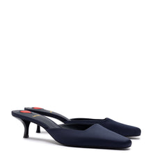 Load image into Gallery viewer, Amal Mule In Ocean Satin