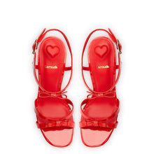 Load image into Gallery viewer, Brooks Sandal In Scarlet Patent Leather