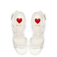 Load image into Gallery viewer, Brooks Sandal In White Patent Leather