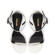 Load image into Gallery viewer, Vesper Sandal In White Leather