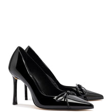 Load image into Gallery viewer, Linda Pump In Black Patent Leather