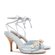 Load image into Gallery viewer, Verona Strappy Sandal In Maya Suede