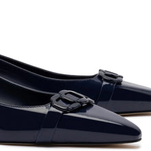 Load image into Gallery viewer, Franca Pump In Navy Patent Leather