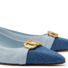 Load image into Gallery viewer, Franca Pump In Blue Denim