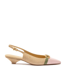 Load image into Gallery viewer, Franca Pump In Beige Raffia