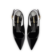 Load image into Gallery viewer, Loulou Pump In Black Patent Leather