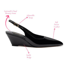 Load image into Gallery viewer, Loulou Pump In Black Patent Leather