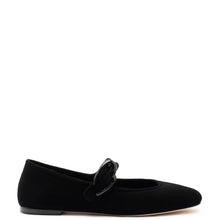 Load image into Gallery viewer, Verona Ballet Flat In Black Suede