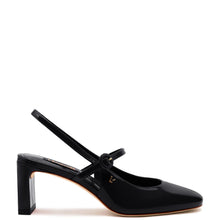 Load image into Gallery viewer, Georgina Pump In Black Patent Leather