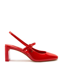 Load image into Gallery viewer, Georgina Pump In Scarlet Patent Leather