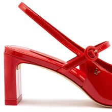 Load image into Gallery viewer, Georgina Pump In Scarlet Patent Leather