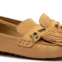 Load image into Gallery viewer, Joy Mocassin In Peanut Suede