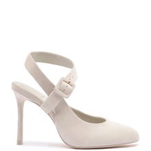 Load image into Gallery viewer, Deena By Larroudé Pump In Mushroom Grey Suede