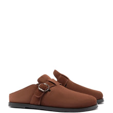 Load image into Gallery viewer, Milan Clog In Brown Suede