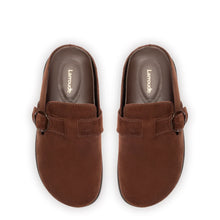 Load image into Gallery viewer, Milan Clog In Brown Suede