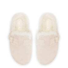 Load image into Gallery viewer, Milan Fur Clog In Mushroom Grey Suede