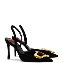 Load image into Gallery viewer, Amore Pump In Black Leather