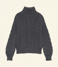 Load image into Gallery viewer, LEIGHTON SWEATER -- DARK GREY