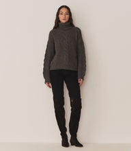 Load image into Gallery viewer, LEIGHTON SWEATER -- DARK GREY