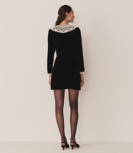 LISBETH DRESS -- BLACK