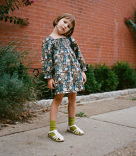 Load image into Gallery viewer, LITTLE ACTON DRESS -- BLEU ARBOR FLORAL