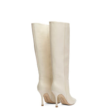 Load image into Gallery viewer, Kate Boot In Ivory Leather