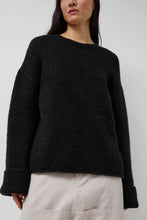 Load image into Gallery viewer, Lauren Manoogian Loft Crewneck in Black