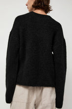 Load image into Gallery viewer, Lauren Manoogian Vello Crewneck in Black